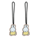 ミッフィー miffy あるき ジッパータブ チャーム