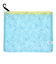 ミッフィー miffy letter ターポリンフラットポーチ(ブルー)