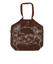 ミッフィー miffy ボリス M-BAG メッシュトートバッグ (ブラウン)