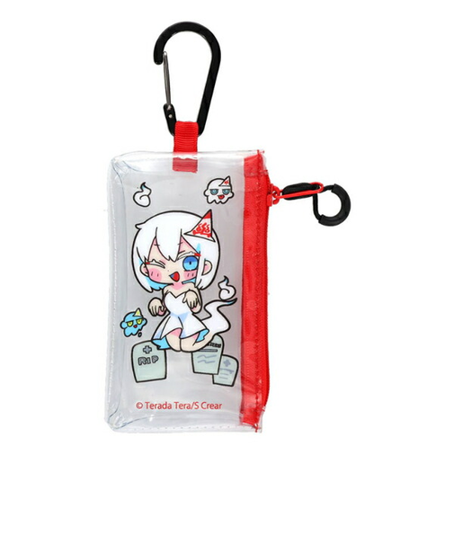 寺田てら おばけちゃん タイニービニールポーチ