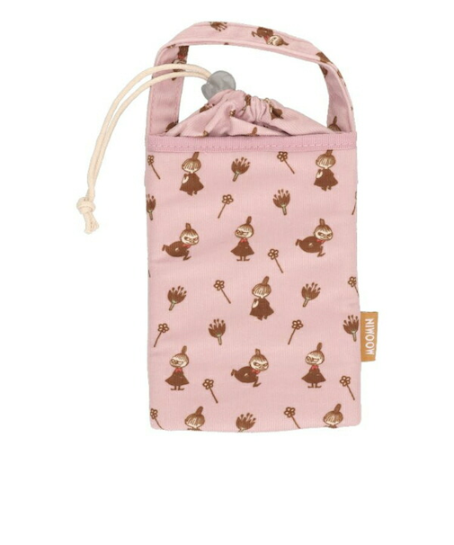 ムーミン リトルミイ 細コーデュロイシリーズ ボトルカバー(ピンク)