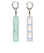 ミッフィー miffy フェイス アクリルスティックキーホルダー(ライトグリーン)
