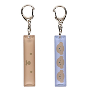 ミッフィー miffy ボリス フェイス アクリルスティックキーホルダー(ブラウン)
