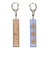 ミッフィー miffy ボリス フェイス アクリルスティックキーホルダー(ブラウン)
