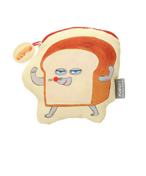 パンどろぼう あたらしい じぶん ダイカットポーチ