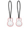 ミッフィー miffy フェイス ジッパータブ(ベビーピンク) チャーム