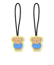 ミッフィー miffy ボリス ジッパータブ(イエロー) チャーム