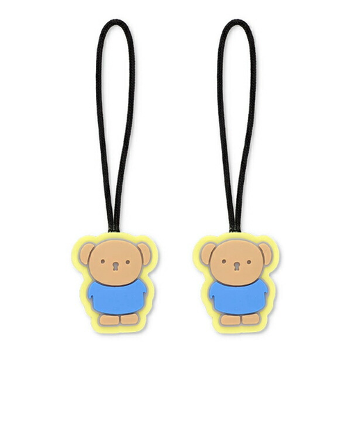 ミッフィー miffy ボリス ジッパータブ(イエロー) チャーム