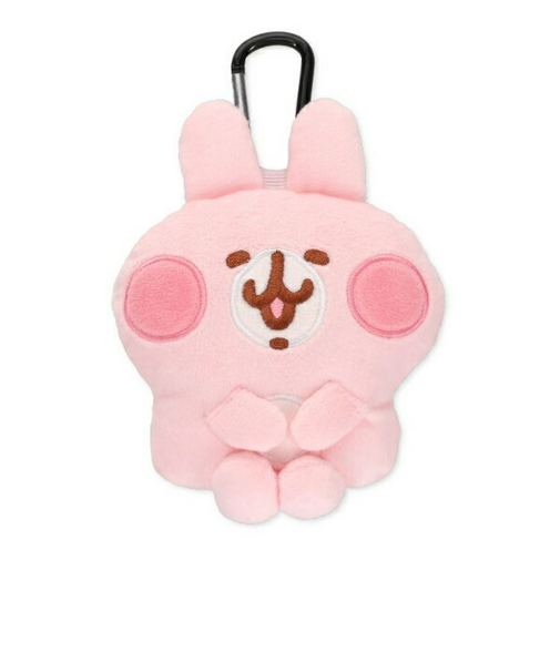 カナヘイの小動物 うさぎ カラビナ付きダイカットポーチ