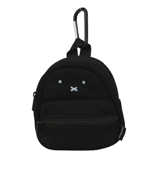 ミッフィー miffy スウェットリュック型ポーチ(ブラック) バッグ