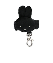 ミッフィー miffy バッグキーホルダー(ブラック)