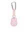 ミッフィー miffy フェイス カラビナ付きアクリルキーホルダー(ピンク)