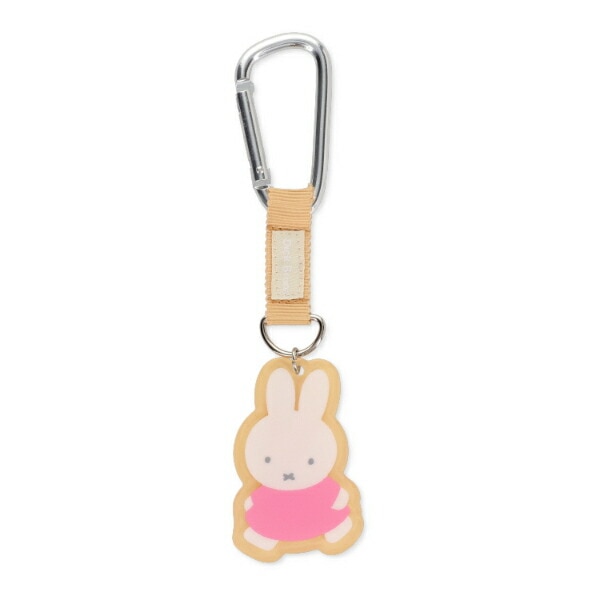 ミッフィー miffy あるき カラビナ 付きアクリルキーホルダー(オレンジ)｜パーフェクトワールドの通販｜&mall（アンドモール）三井ショッピングパーク公式通販