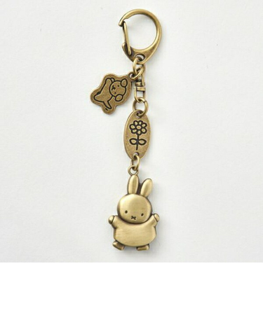 ミッフィー miffy スナッフィー ばんざい ダイキャストチャーム