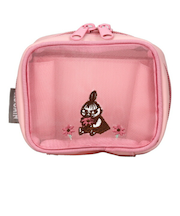 ムーミン リトルミイ ミニ じゃばらメッシュポーチ(ピンク)