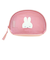ミッフィー miffy シェル型メッシュポーチ (ピンク)