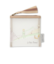 星の王子さま メッシュポーチミニ (ベージュ)