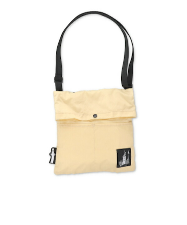 ムーミン ポケッタブルショルダーバッグ (ベージュ)