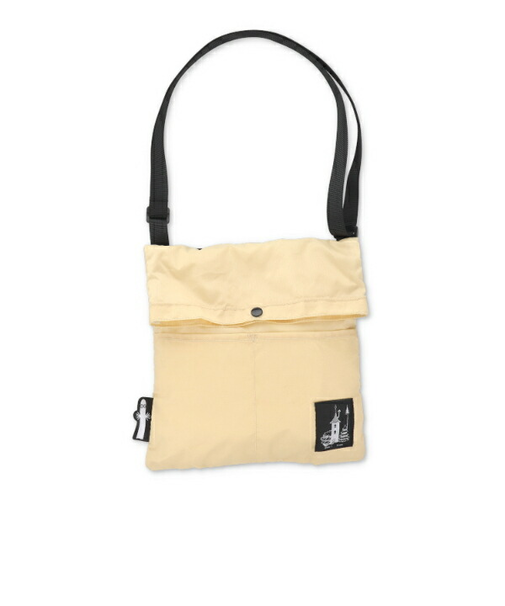 ムーミン ポケッタブルショルダーバッグ (ベージュ)