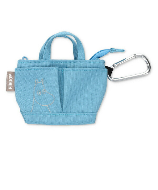 ムーミン ミニトートキーケース(ブルー)