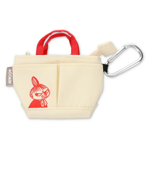 ムーミン リトルミイ ミニトートキーケース(レッド×アイボリー)