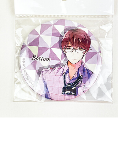 素粒子男子 Particle Boys 缶バッジ H(Botom) 推し活 日本製