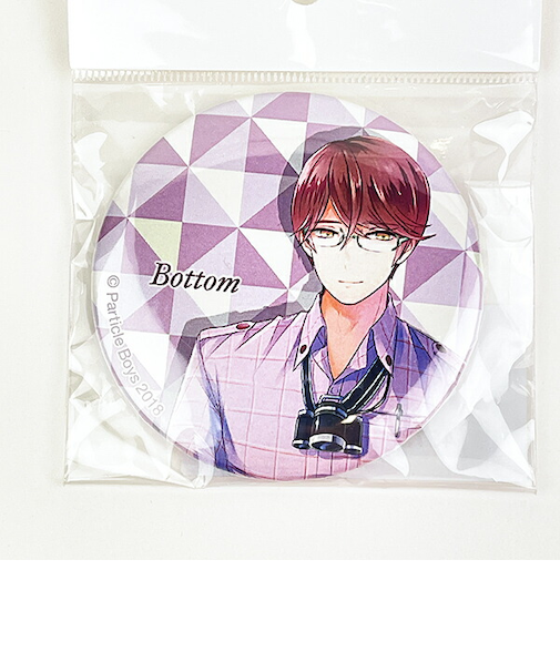 素粒子男子 Particle Boys 缶バッジ H(Botom) 推し活 日本製