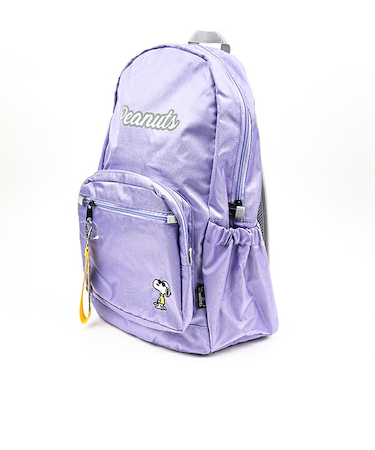 SNOOPY スヌーピー RE-PET スマートデイパック パープル ジョークール 旅行 修学旅行 スクール