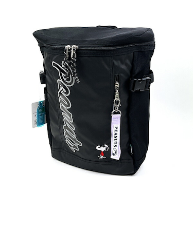 SNOOPY スヌーピー RE-PETスマートボックスリュック ブラック 旅行 修学旅行 スクール