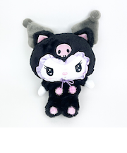 サンリオ クロミ ぬいぐるみ 黒ネコ Ｓ マスコット インテリア