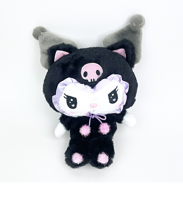 サンリオ クロミ ぬいぐるみ 黒ネコ Ｓ マスコット インテリア