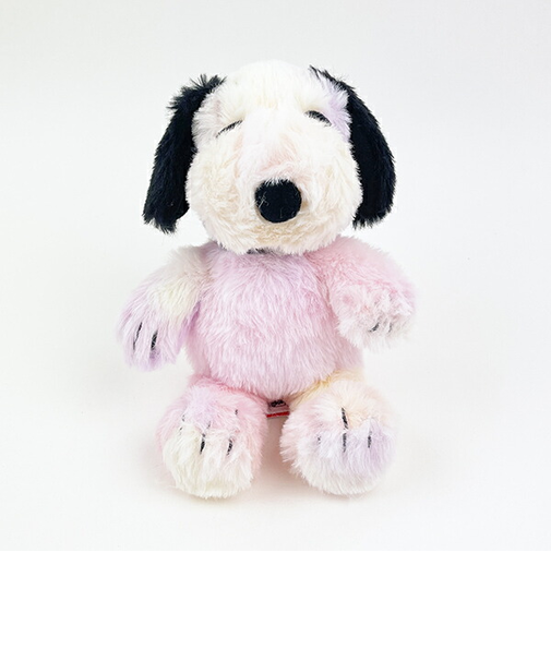 スヌーピー マーブルカラー ぬいぐるみ Sサイズ インテリア ブラック SNOOPY