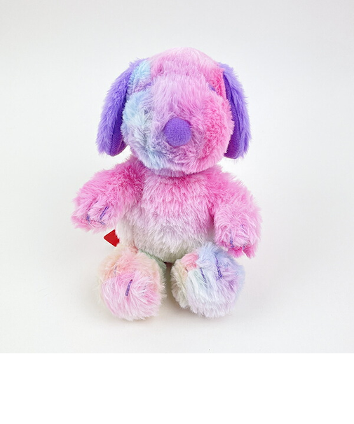 スヌーピー マーブルカラー ぬいぐるみ Sサイズ インテリア パープル SNOOPY