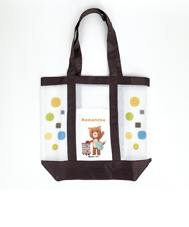 こまねこ メッシュバッグ トートバッグ デイユーズ サブバッグ エコバッグ