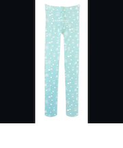 こまねこ プリントタイツ キャンプ総柄 アパレル ミントグリーン