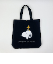 スヌーピー トートバッグ (スヌーピー＆ウッドストック) SNOOPY