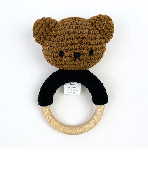 ミッフィー  ティーザー ウィズ ミュージック ブラック ボリス ラトル ベビー