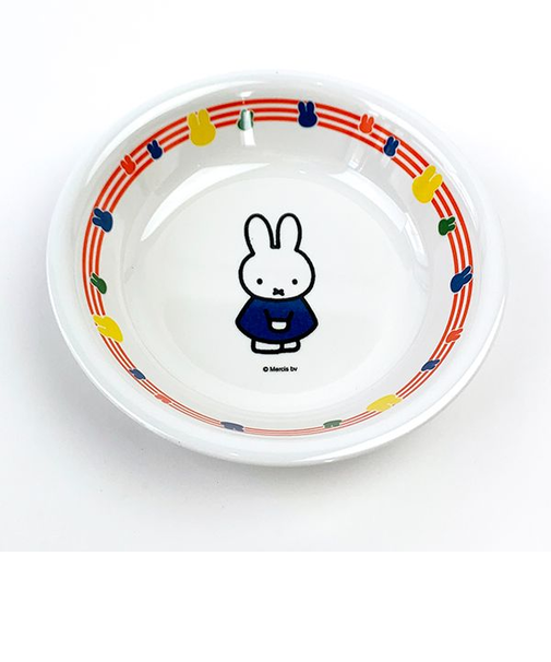 ミッフィー  びじゅつかん シリーズ ミッフィーとびじゅつかん 深皿 ボウル 取り皿 ベビー ランチ