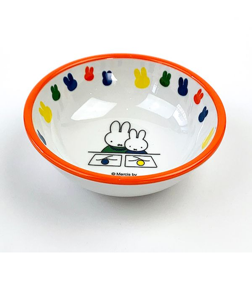 ミッフィー  びじゅつかん シリーズ ミッフィーとびじゅつかん ボウル 深皿 ランチ ベビー