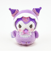 サンリオ クロミ ベビー ちまぬい ぬいぐるみ インテリア パープル