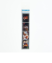 こまねこ 映画風フィルムステッカー ラジボー(2) シール デコ ブラック