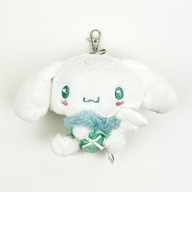 サンリオ ミントエンジェル マスコット シナモロール ぬいぐるみ 人形 フック付き