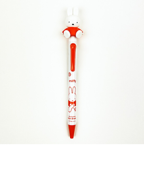ミッフィー miffy おすわり アクションペン (レッド) 文具 日本製