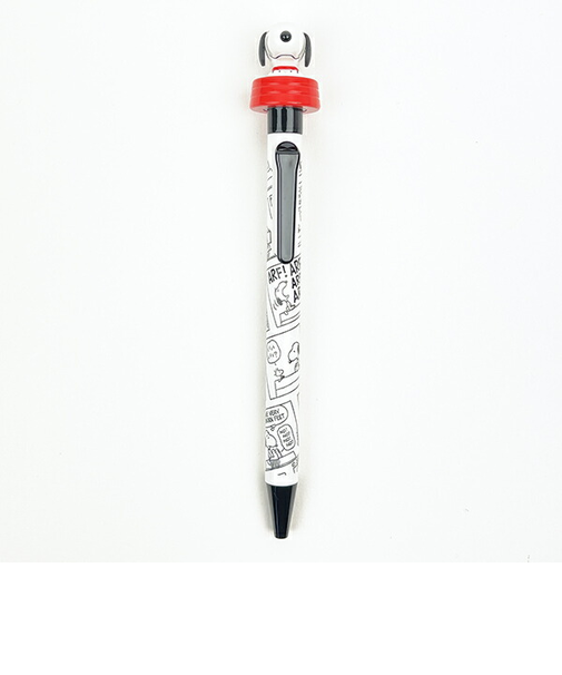 スヌーピー アクションペン (ブラック) 文具 日本製 SNOOPY