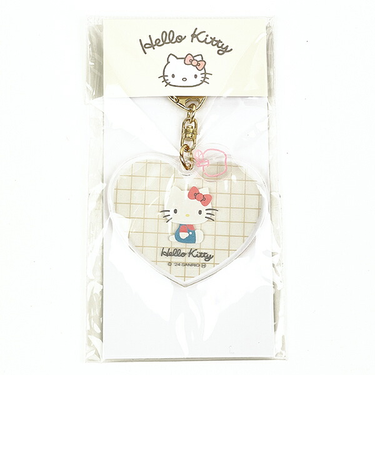 サンリオ ハローキティ アクリルキーホルダー ポコポコワッペンシリーズ 日本製 Sanrio