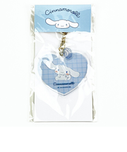 サンリオ シナモロール アクリルキーホルダー ポコポコワッペンシリーズ 日本製 シナモン Sanrio