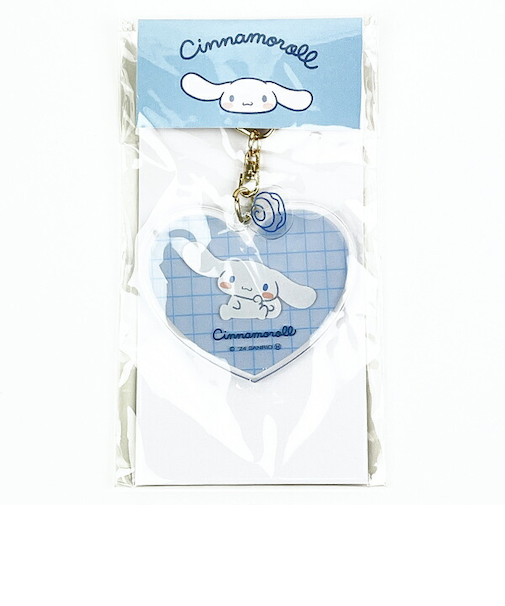 サンリオ シナモロール アクリルキーホルダー ポコポコワッペンシリーズ 日本製 シナモン Sanrio