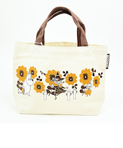 MOOMIN ムーミン ランチトート ブラウン レトロシリーズ ランチ デイユーズ 学校 オフィス