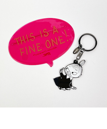 MOOMIN ムーミン PVCケース入りキーホルダー リトルミイ キーアクセサリー