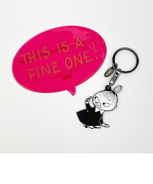 MOOMIN ムーミン PVCケース入りキーホルダー リトルミイ キーアクセサリー